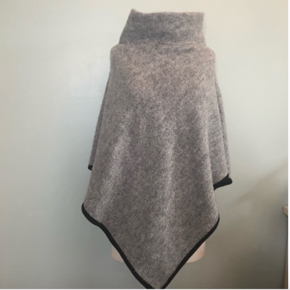 Marshalls Grey Poncho Sweater
